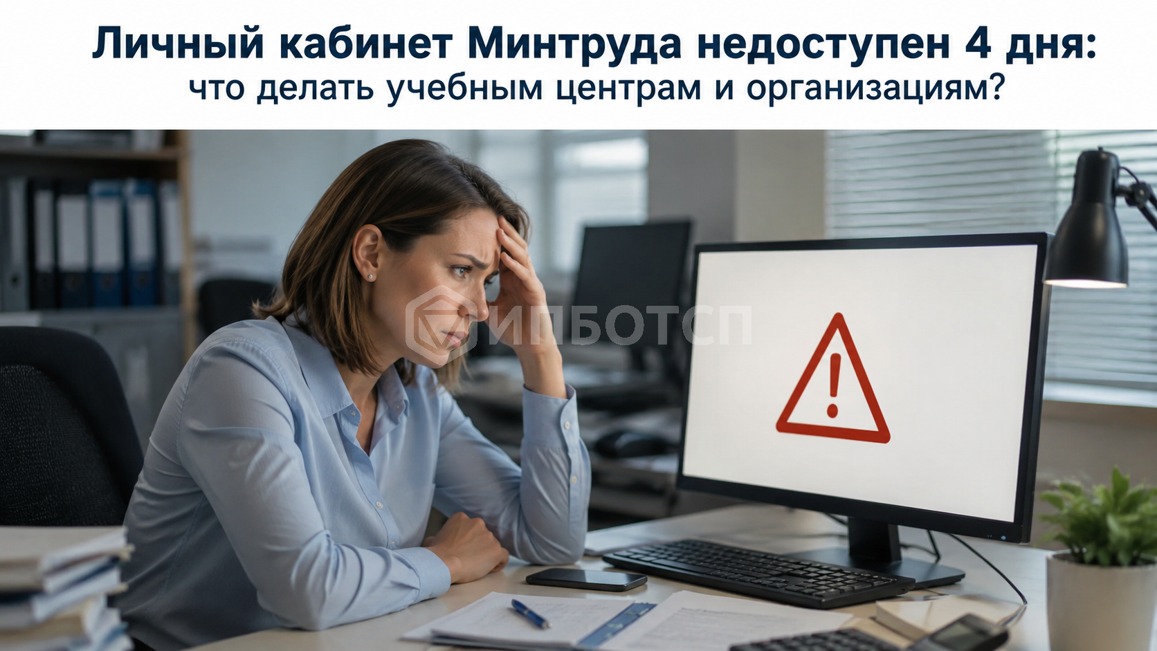Личный кабинет Минтруда недоступен 4 дня: что делать учебным центрам и организациям?