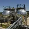 Химически опасные производственные объекты наземных складов жидкого аммиака (Б.1.19)